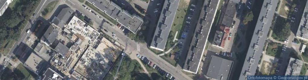 Zdjęcie satelitarne Kaliska ul.