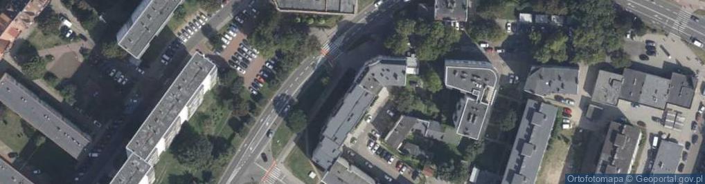 Zdjęcie satelitarne Kamienna ul.