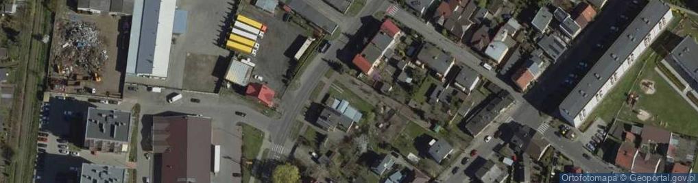 Zdjęcie satelitarne Kaźmierczaka Antoniego ul.