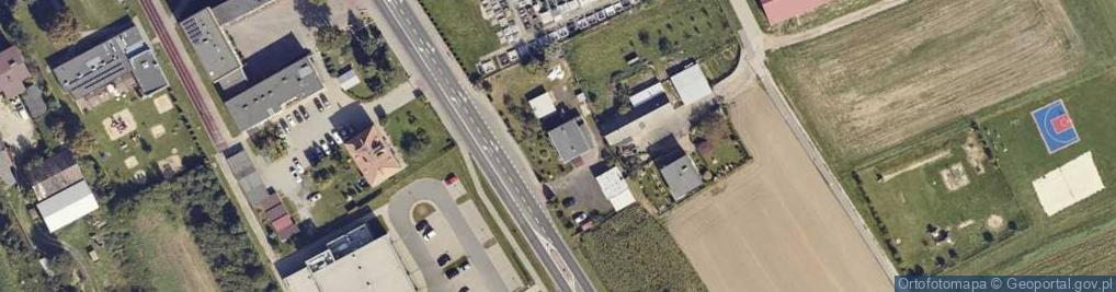 Zdjęcie satelitarne Kaliska ul.