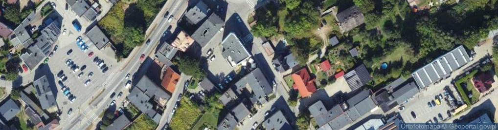 Zdjęcie satelitarne Kapliczna ul.