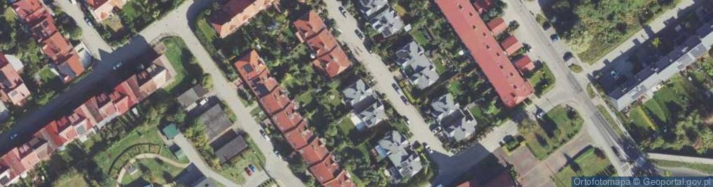 Zdjęcie satelitarne Kapitańska ul.