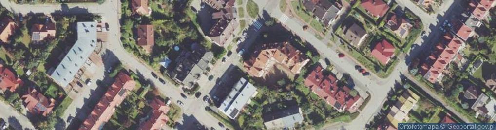 Zdjęcie satelitarne Kalinowa ul.