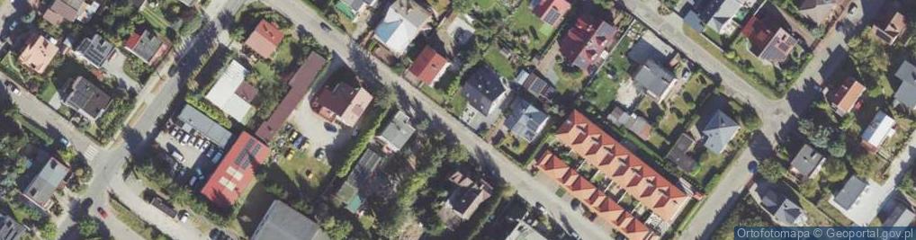 Zdjęcie satelitarne Kasztanowa ul.