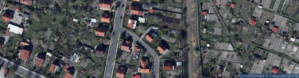 Zdjęcie satelitarne Kącik Szczęścia ul.