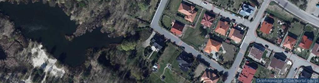 Zdjęcie satelitarne Kacza ul.