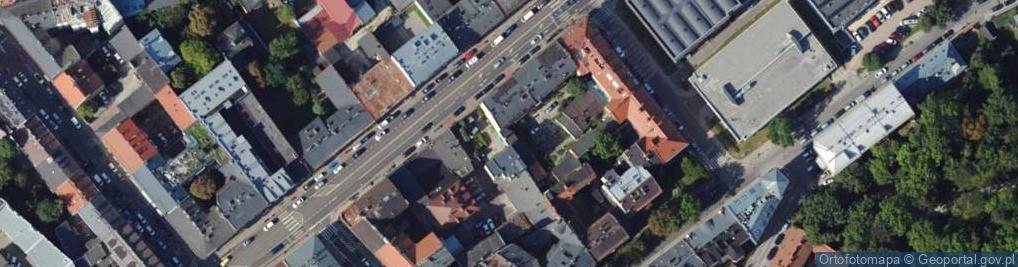 Zdjęcie satelitarne Kalwaryjska ul.