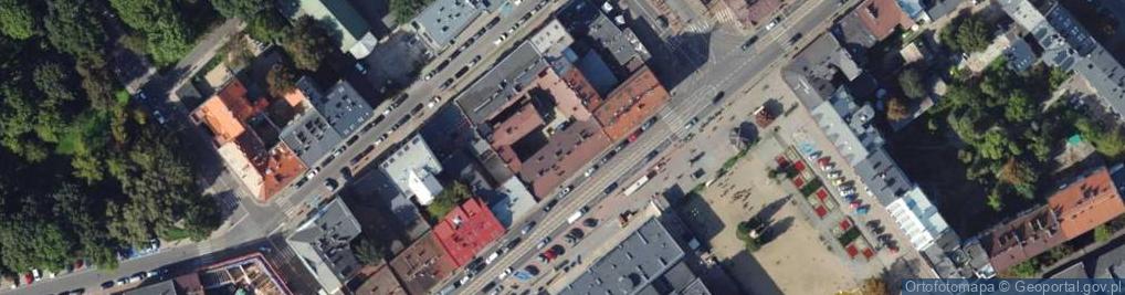 Zdjęcie satelitarne Kalwaryjska ul.