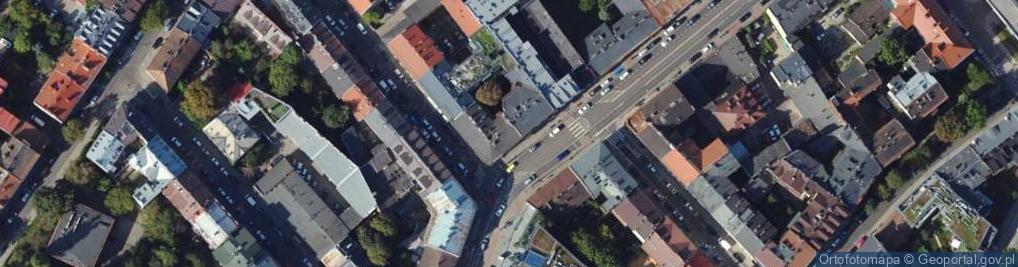 Zdjęcie satelitarne Kalwaryjska ul.