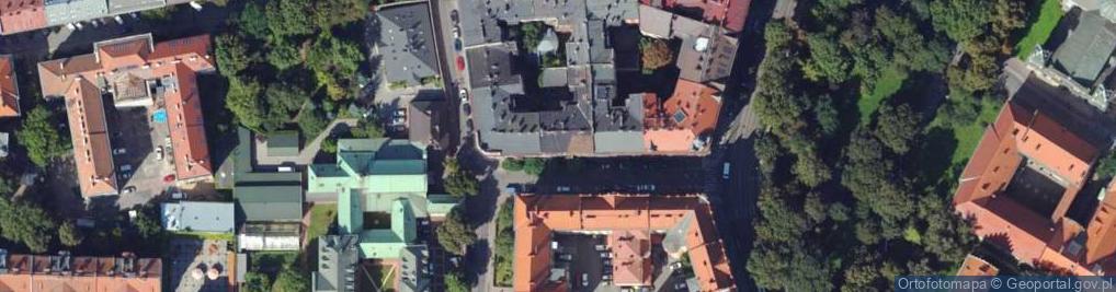 Zdjęcie satelitarne Kapucyńska ul.