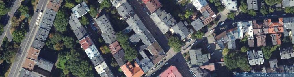 Zdjęcie satelitarne Karmelicka ul.