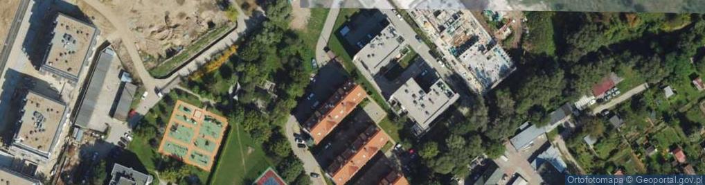 Zdjęcie satelitarne Kantorowicka ul.