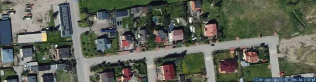 Zdjęcie satelitarne Kasztanowa ul.