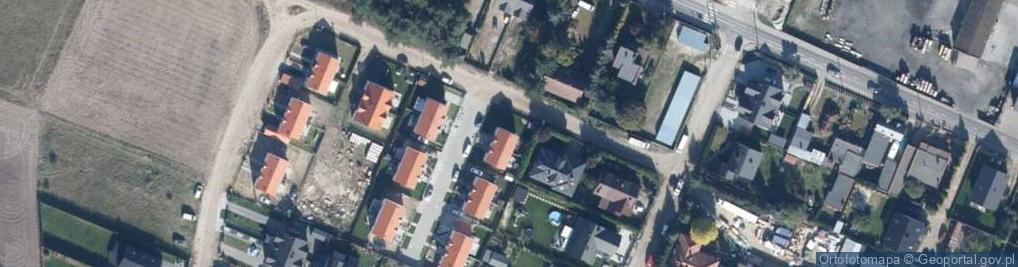 Zdjęcie satelitarne Kamienna ul.