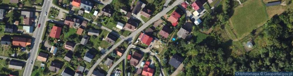 Zdjęcie satelitarne Kamienna ul.
