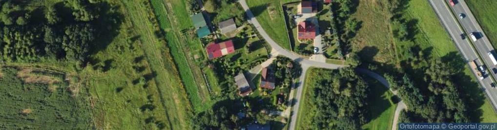 Zdjęcie satelitarne Kąty ul.