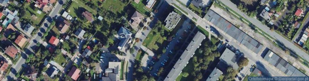 Zdjęcie satelitarne Kasztanowa ul.