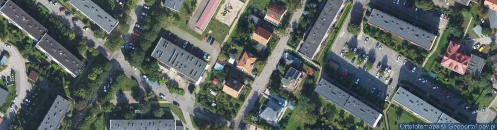 Zdjęcie satelitarne Kamienna ul.