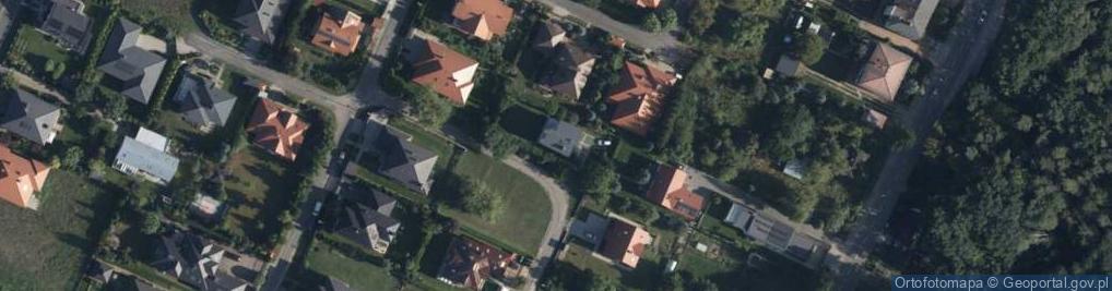 Zdjęcie satelitarne Kasztanowa ul.