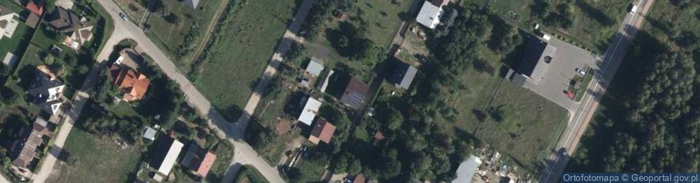 Zdjęcie satelitarne Kasztanowa ul.