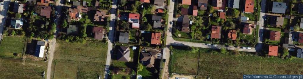 Zdjęcie satelitarne Kasztanowa ul.
