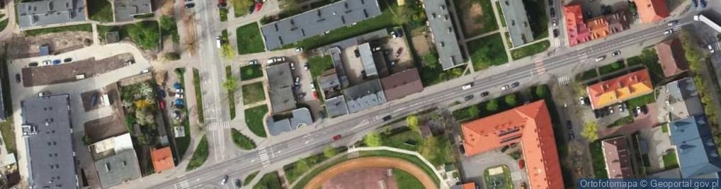 Zdjęcie satelitarne Kaliska ul.