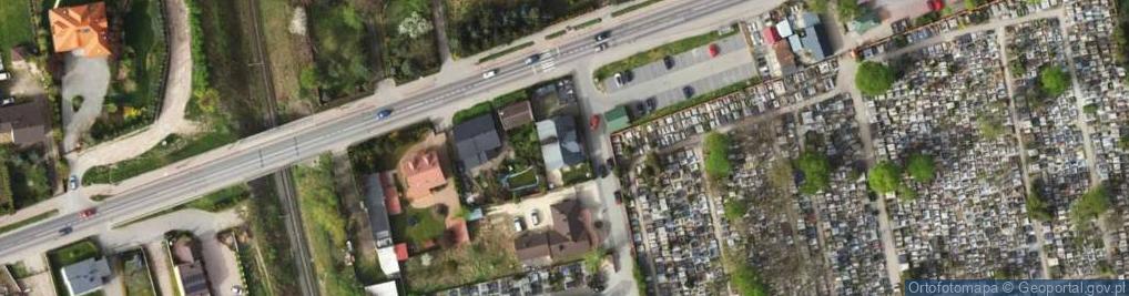 Zdjęcie satelitarne Kaliska ul.