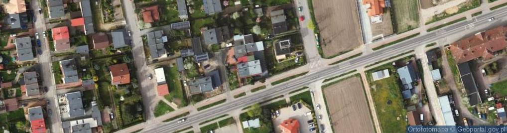 Zdjęcie satelitarne Kaliska ul.