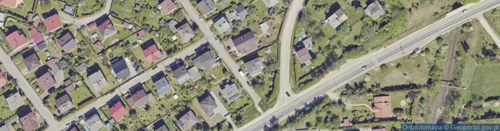 Zdjęcie satelitarne Kamienna ul.