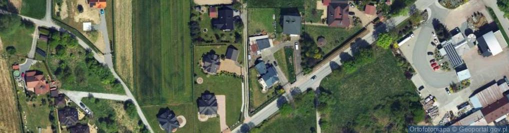 Zdjęcie satelitarne Kasztanowa ul.