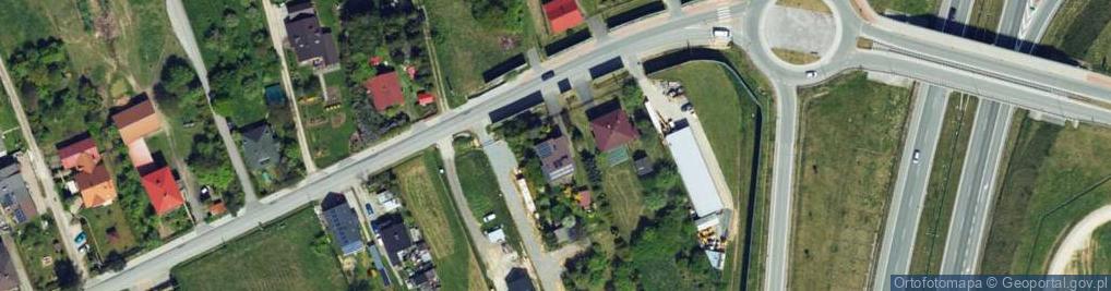 Zdjęcie satelitarne Kasztanowa ul.