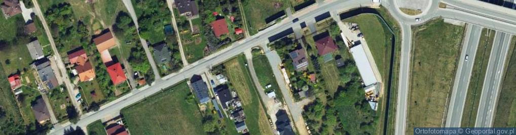 Zdjęcie satelitarne Kasztanowa ul.