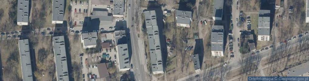 Zdjęcie satelitarne Kasprzaka Marcina ul.