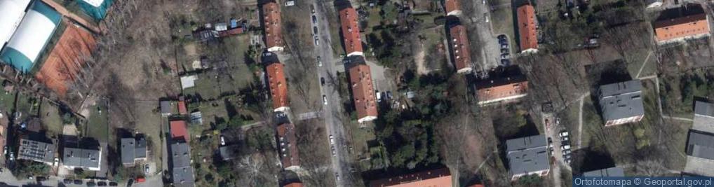 Zdjęcie satelitarne Kalinowa ul.
