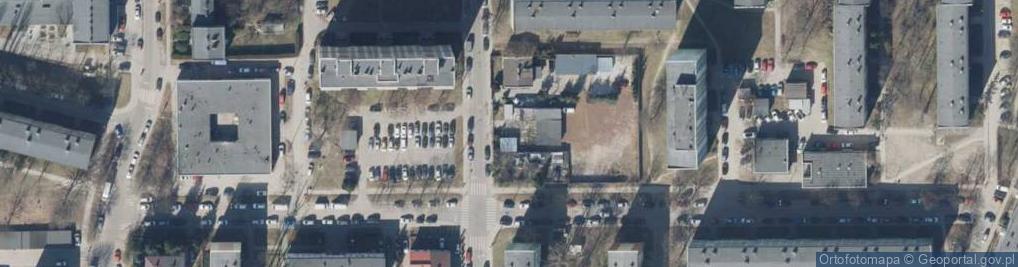 Zdjęcie satelitarne Kadłubka Wincentego, bp. ul.