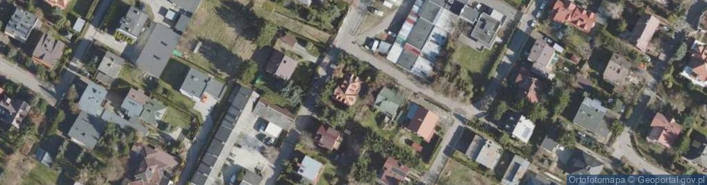 Zdjęcie satelitarne Kasztanowa ul.