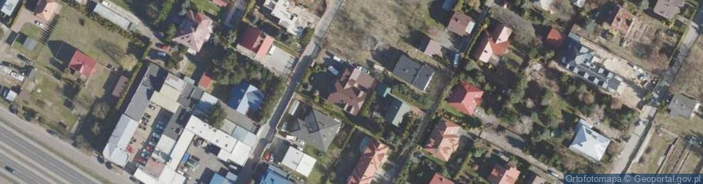 Zdjęcie satelitarne Kasztanowa ul.