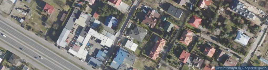 Zdjęcie satelitarne Kasztanowa ul.