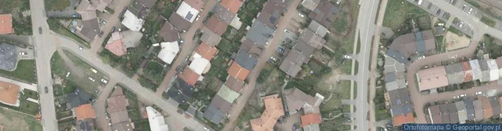Zdjęcie satelitarne Kasztanowa ul.