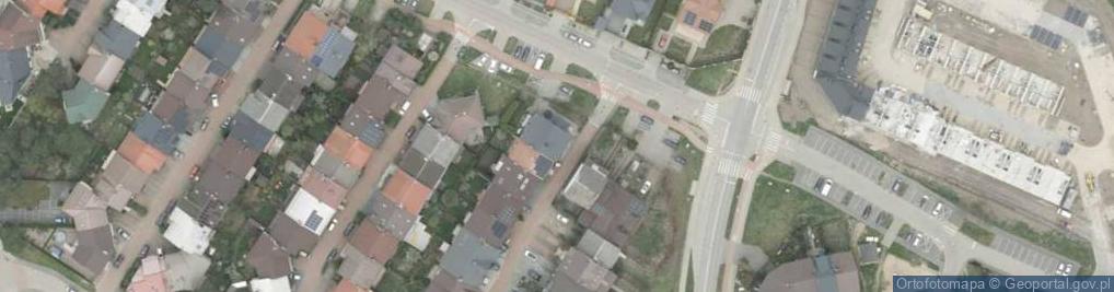Zdjęcie satelitarne Kasztanowa ul.