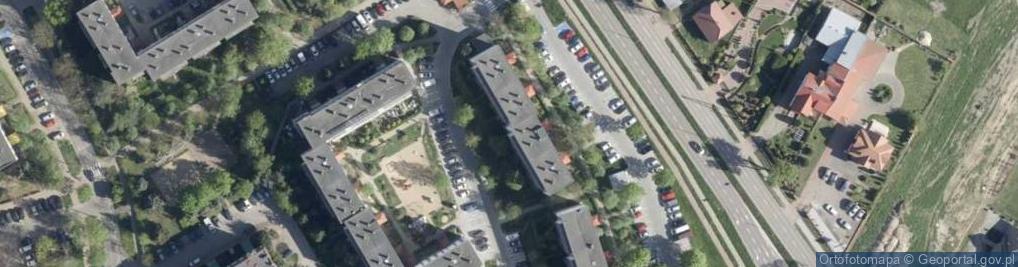 Zdjęcie satelitarne Kasztelańska ul.