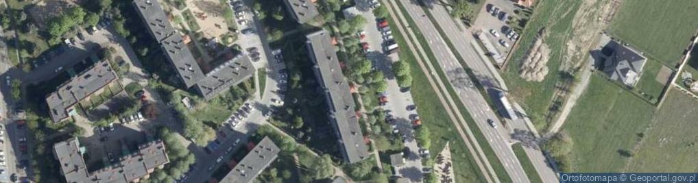 Zdjęcie satelitarne Kasztelańska ul.