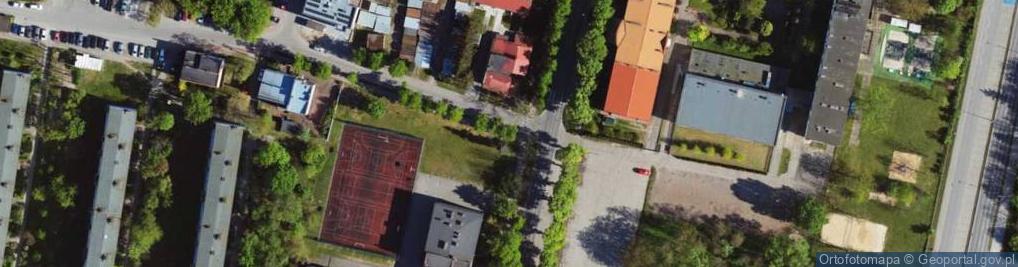 Zdjęcie satelitarne Kaliska ul.