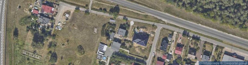 Zdjęcie satelitarne Kasztanowa ul.