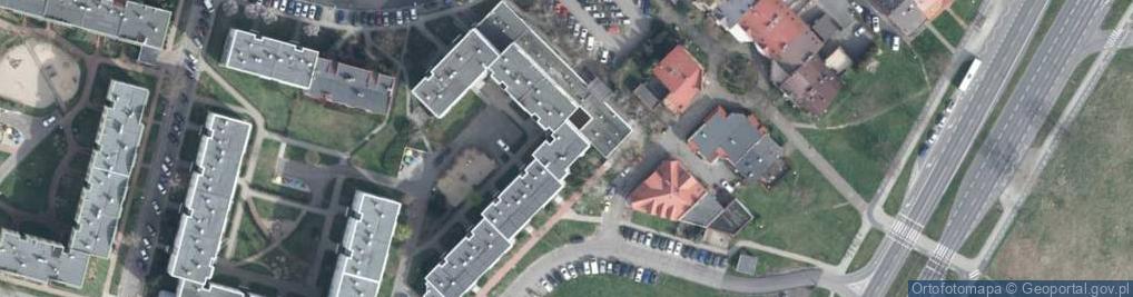 Zdjęcie satelitarne Kamienna ul.