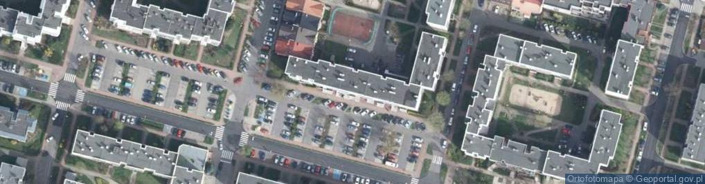 Zdjęcie satelitarne Kamienna ul.