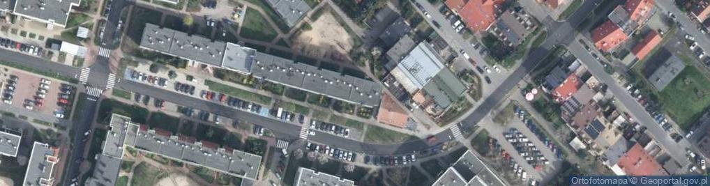 Zdjęcie satelitarne Kamienna ul.