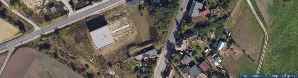 Zdjęcie satelitarne Kaliska ul.