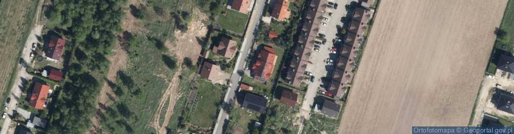 Zdjęcie satelitarne Kasztanowa ul.