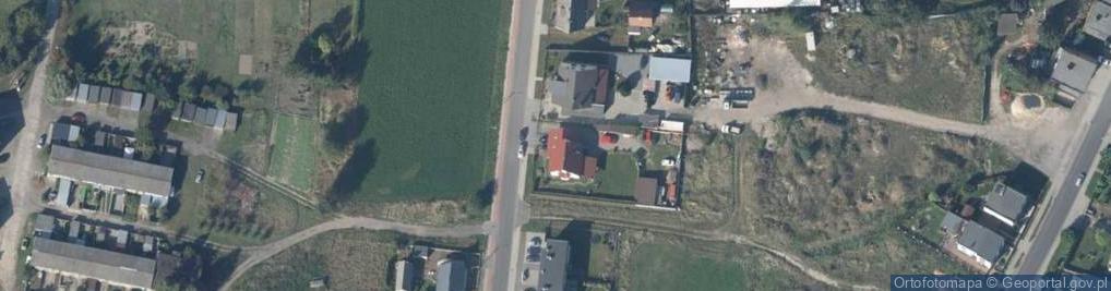 Zdjęcie satelitarne Kasztanowa ul.